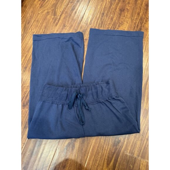 FP Free People Beach Wide Leg Pants Women’s Pull On Beach Cotton XS Blue NEW - Picture 3 of 9